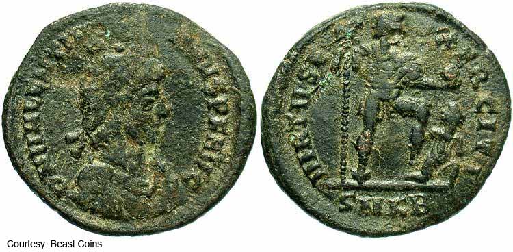 монета Древнего Рима