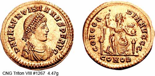 монета Древнего Рима