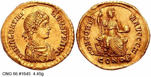 монета Древнего Рима