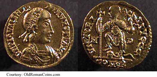 монета Древнего Рима