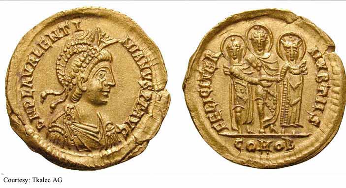 монета Древнего Рима