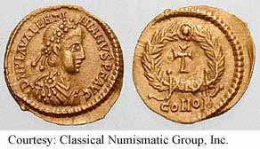 монета Древнего Рима