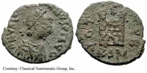 монета Древнего Рима