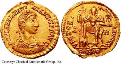 монета Древнего Рима