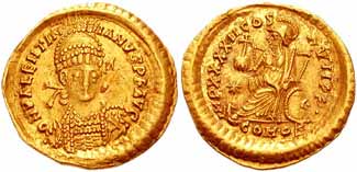 монета Древнего Рима