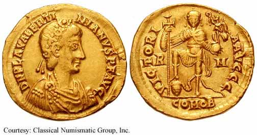 монета Древнего Рима