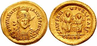 монета Древнего Рима