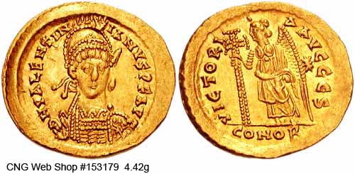 монета Древнего Рима