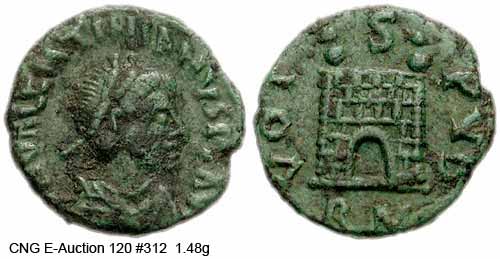 монета Древнего Рима