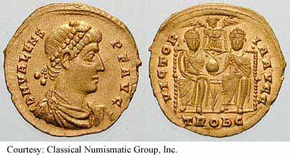 монета Древнего Рима