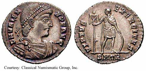 монета Древнего Рима