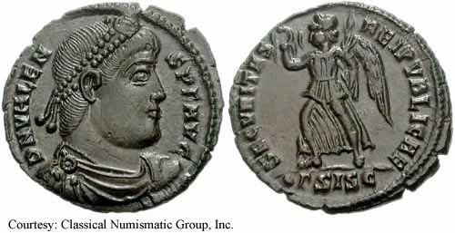 монета Древнего Рима