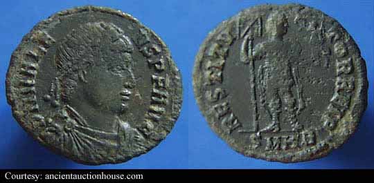 монета Древнего Рима