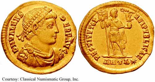 монета Древнего Рима