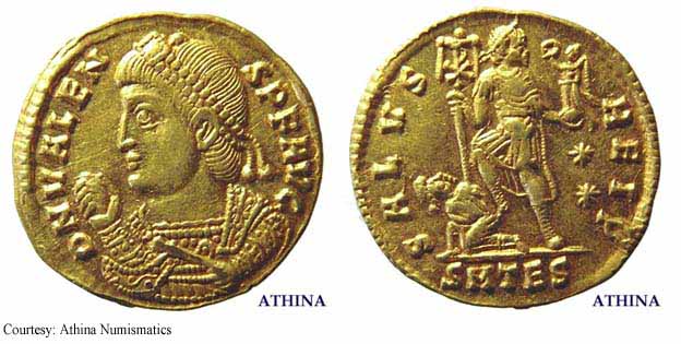 монета Древнего Рима