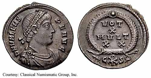 монета Древнего Рима