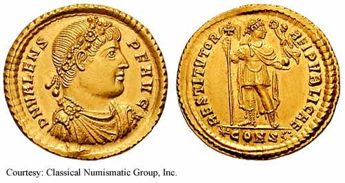 монета Древнего Рима