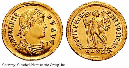 монета Древнего Рима