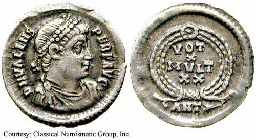 монета Древнего Рима