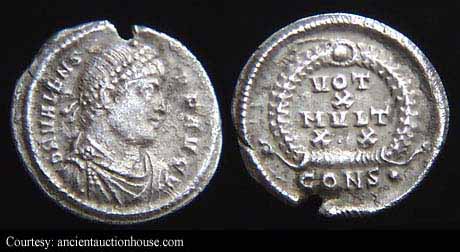 монета Древнего Рима