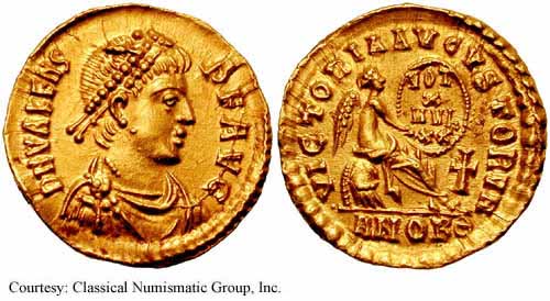 монета Древнего Рима