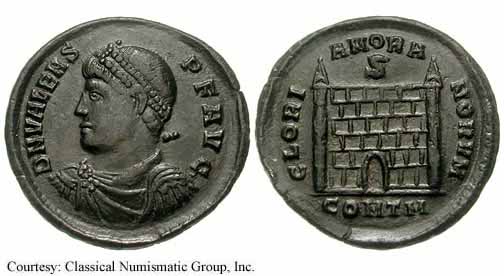 монета Древнего Рима