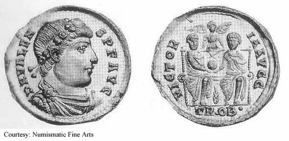 монета Древнего Рима