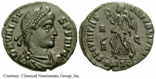 монета Древнего Рима