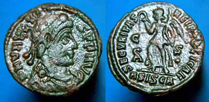 монета Древнего Рима