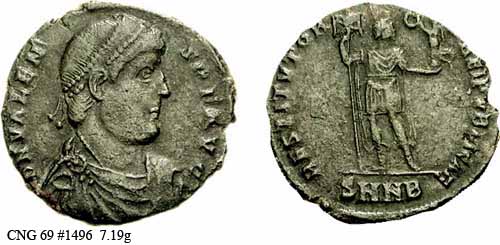 монета Древнего Рима