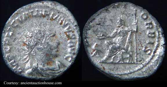 монета Древнего Рима