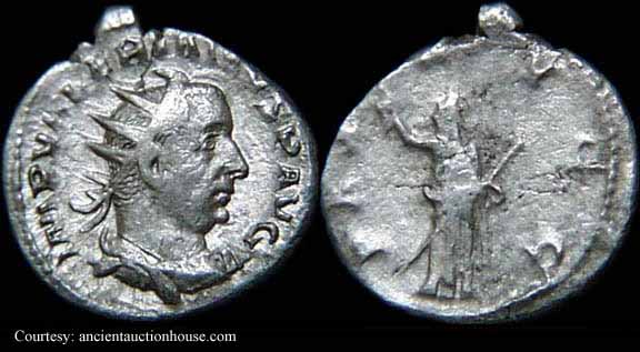 монета Древнего Рима