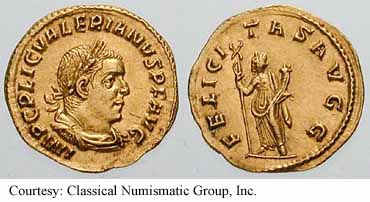 монета Древнего Рима