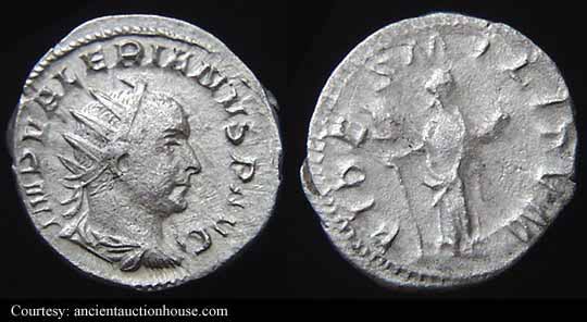 монета Древнего Рима