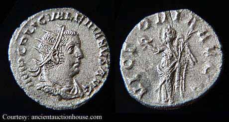 монета Древнего Рима