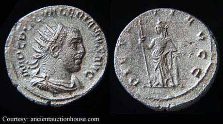 монета Древнего Рима