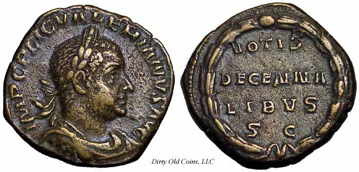 монета Древнего Рима