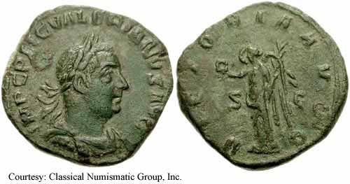 монета Древнего Рима