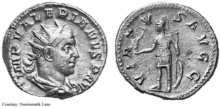 монета Древнего Рима