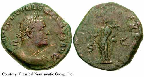 монета Древнего Рима