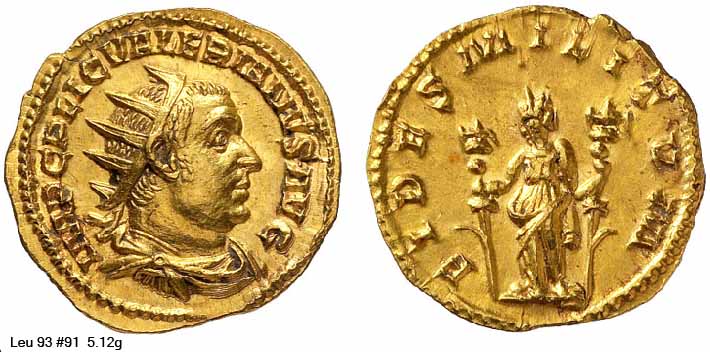 монета Древнего Рима