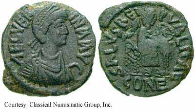 монета Древнего Рима