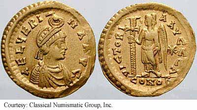 монета Древнего Рима