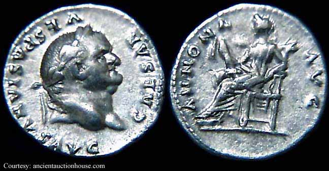 монета Древнего Рима