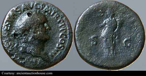 монета Древнего Рима