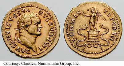 монета Древнего Рима