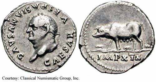 монета Древнего Рима