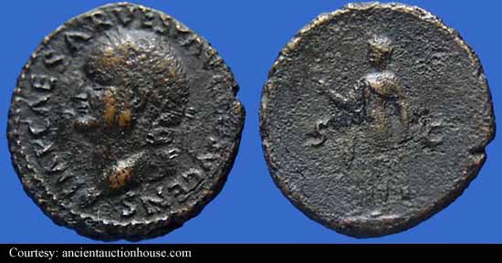 монета Древнего Рима