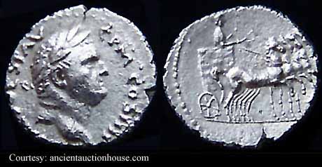 монета Древнего Рима