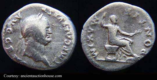 монета Древнего Рима